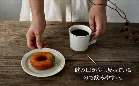 【波佐見焼】Furelu マグカップ・15cm プレート (ブラック×ホワイト) ペアセット 4点【藍染窯】 [JC66]