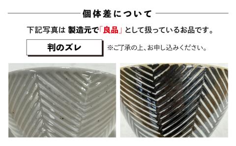 【波佐見焼】ヘリンボーン 茶碗 セット ホワイト【アイユー】 [UA12]