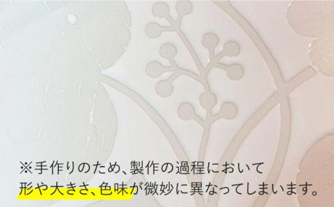 【波佐見焼】フロールブランシュ マグカップ・プレート セット （ラベンダー・バニラ）【西山】【NISHIYAMAJAPAN】 [CB108]