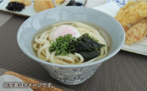 【波佐見焼】ホワイトライン麻 どんぶり マットブラック【翔芳窯】 [FE100]