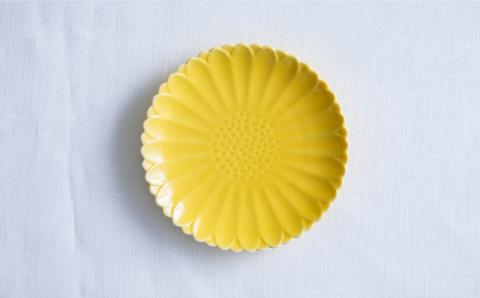 【波佐見焼】マリーゴールド プレート S 5色セット 「楽-gaku-」【翔芳窯】 [FE18]