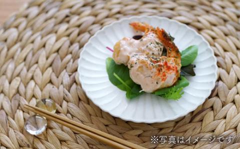 【波佐見焼】花しのぎ トリオ 和皿 プレート (白・織部・藍)【団陶器】 [PB14]