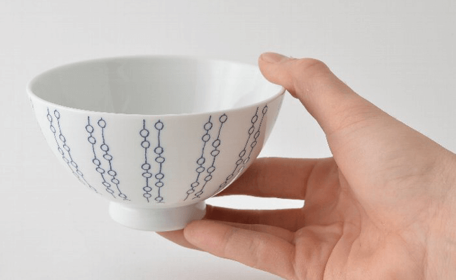 【波佐見焼】大人気！シュエット 茶碗 5パターン 各1個計5個セット【福田陶器店】 [PA36]