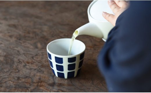 【波佐見焼】natural69 swatch カップ 5個セット パレット／ポロック／ステッチ／タイル／ジップ [QA13]