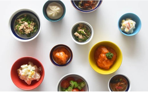 【波佐見焼】natural69 イロトリドリボウルM・S 2サイズ各5色計10点セット [QA54]