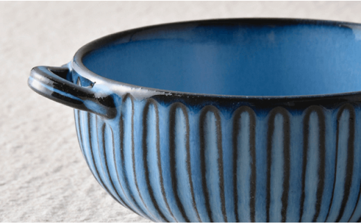 【波佐見焼】蒼鎬（あおしのぎ）ワン プレート セット４人用 スープカップ 食器 皿【利左エ門窯】 [QB04]