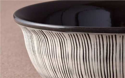 【波佐見焼】「Sen彫」丼 どんぶり 茶碗 食器 陶器 【利左エ門窯】 [QB33]