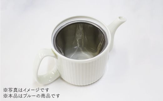 【波佐見焼】KEMIシリーズ《ブルー》ポット・カップ5点セット【陶芸ゆたか】 [VA64]