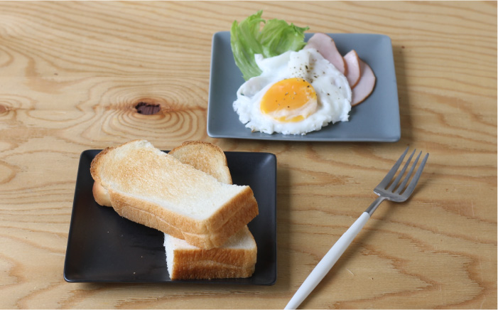 【波佐見焼】 おむぱん皿 平皿 グレー 5枚セット 【Cheer house】 [AC103]