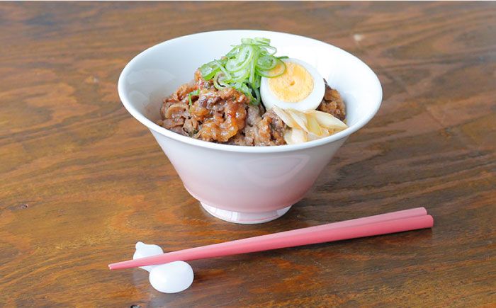 【波佐見焼】カラー吹き おしゃれDON どんぶり 3色セット【Cheer house】 [AC131]