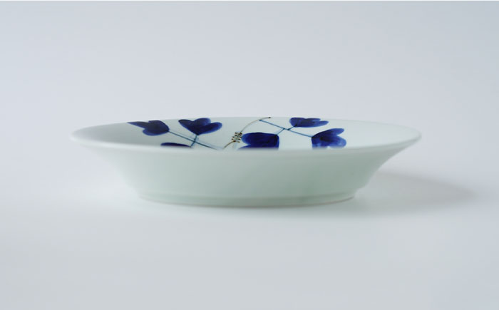 【波佐見焼】シダ紋・木の実 パスタ皿 プレート ペアセット【Cheer house】 [AC135]