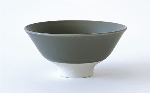 【波佐見焼】 フォスコ ライスボウル 茶碗 3色セット（白・紺・グレー）【西山】【NISHIYAMAJAPAN】 [CB71]