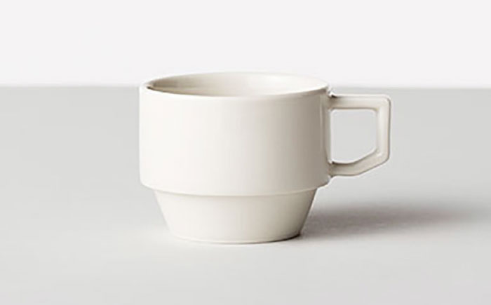 【波佐見焼 マルヒロ】HASAMI SEASON 01 ブロックマグペアセット（2点）ブラック×ホワイト [EB197]