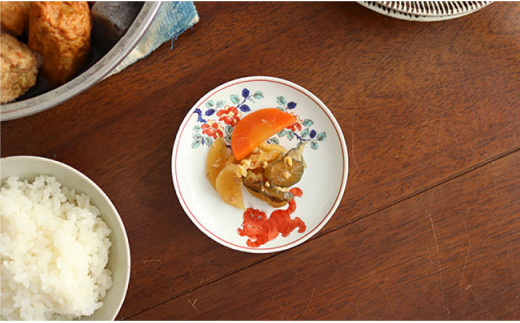 【波佐見焼 マルヒロ】BARBAR 色絵 そばちょこ・小皿セット（10点）全5柄 [EB26]