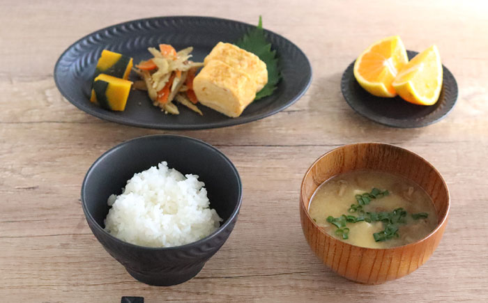 【波佐見焼】ローズマリー 茶碗 4色セット B【翔芳窯】 [FE181]