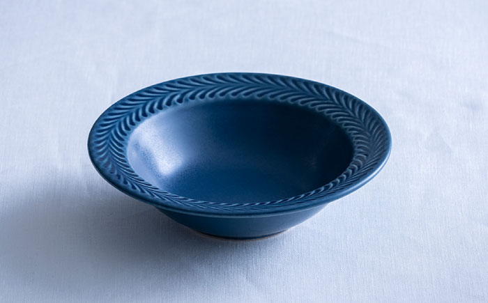 【波佐見焼】【大人気】ローズマリー デニム・マットブラック プレート ボウル マグカップ 含む 10点セット【翔芳窯】 [FE187]