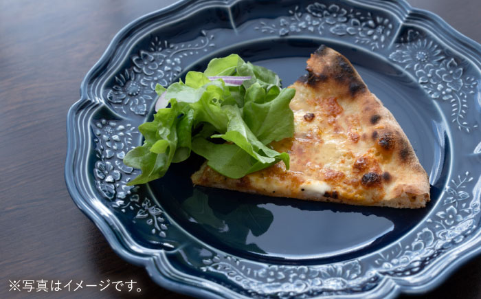 【波佐見焼】ombre de fleur ブーケプレート アズール 5枚セット 食器 皿【翔芳窯】 [FE350]