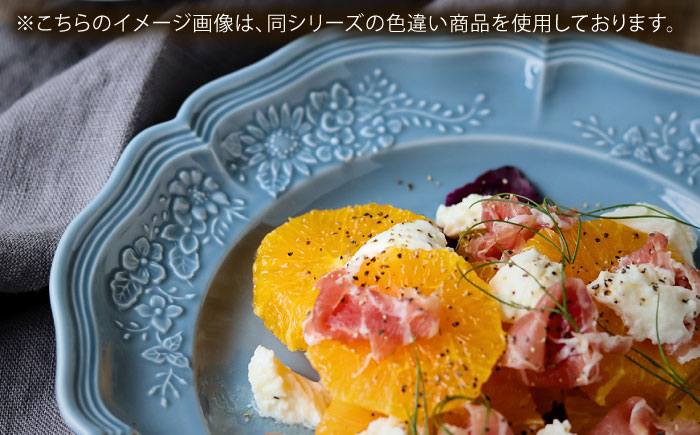 【波佐見焼】ombre de fleur ブーケプレート　palette blue　食器 皿【翔芳窯】 [FE438]