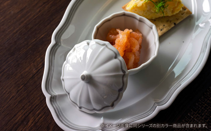 【波佐見焼】ombre de fleur プティポット melodie blue 2個セット【翔芳窯】 [FE510]