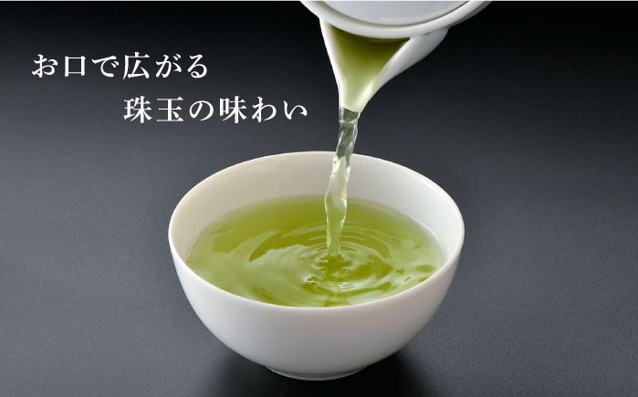 【全3回定期便】日本茶アワード受賞 玉緑茶 「心茶 鬼木みどり」 3本セット【原田製茶】 [GA21]