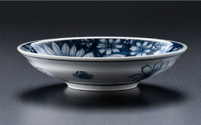 【波佐見焼】花絵盃・酒器 ヒマワリ【青以窯】 [HD09]