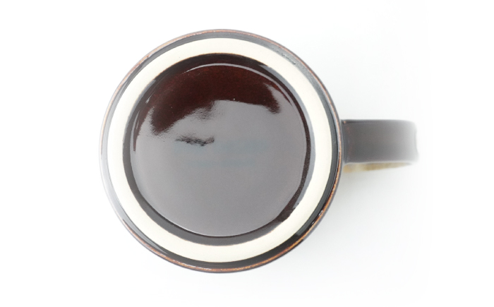 【波佐見焼】Folk Design トールマグ 飴茶白唐津流し 1点【玉有】 [IE63]