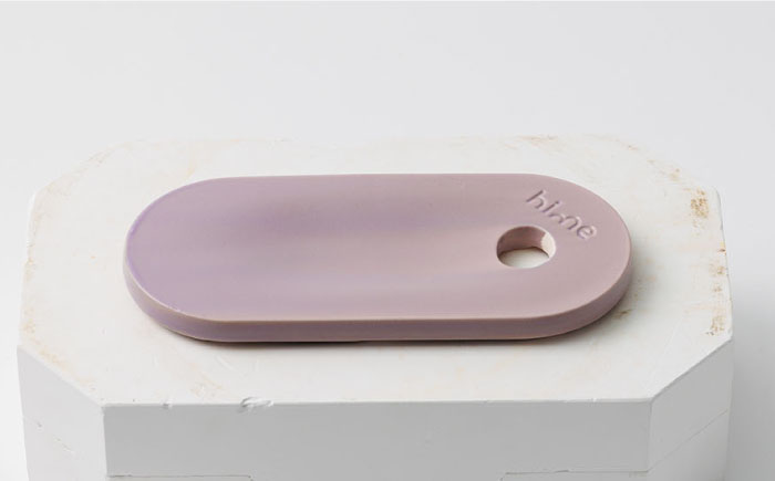 【波佐見焼】【直火OK！陶器のキャンプ用品】hime クッキングギア  TOBAN GRILL・OVAL 2点セット（パープル）【藍染窯】 [JC172]