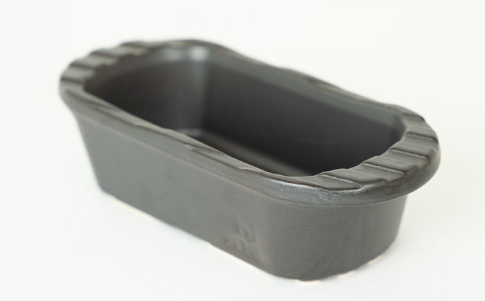 【波佐見焼】【直火OK！陶器のキャンプ用品】hime クッキングギア  TOBAN GRILL・OVAL 2点セット（ブラック）【藍染窯】 [JC174]