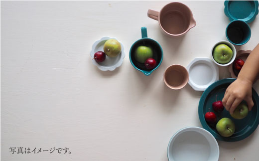 【波佐見焼】teteeat 子供食器 ピンク ボウル プレート マグカップ 6点 食器 皿 【堀江陶器】 [JD123]