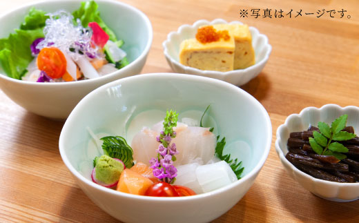 【波佐見焼】幸華Sachika深鉢・花Hana 小鉢【山口正右衛門窯】 [KD08]