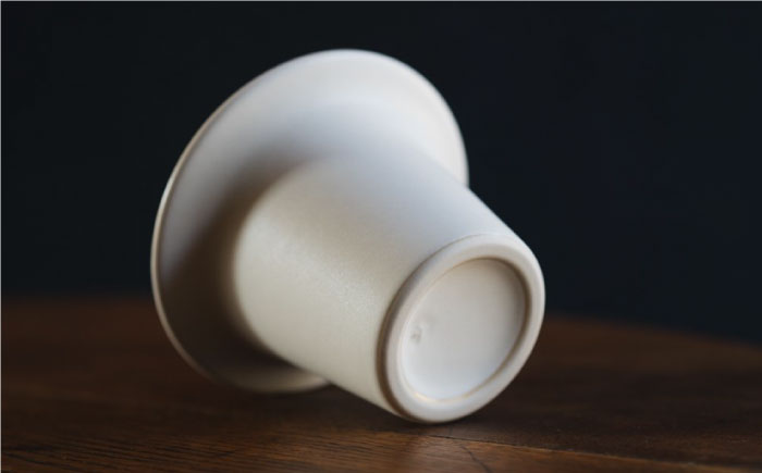 【波佐見焼】ハット ボウル tall 白マット釉 2個セット【イロドリ】 [KE30]