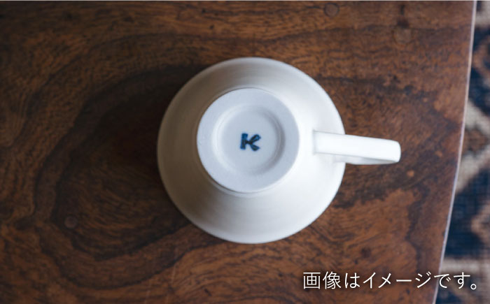 【波佐見焼】チューリップマグカップ 白マット釉 2個セット【イロドリ】 [KE62]