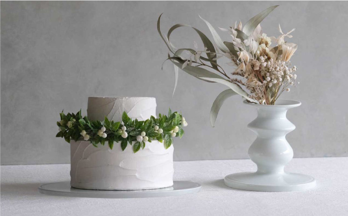 【波佐見焼】ケーキスタンド Mサイズ 1点【OYANE】 [KG02]