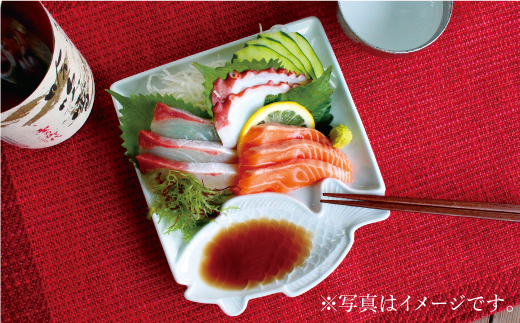 【波佐見焼】たい 魚(とと)皿 小皿 3色セット【石丸陶芸】 [LB56]