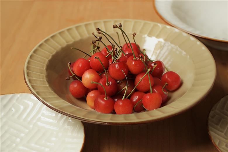 【波佐見焼】SHINOGI 7寸パスタ皿 2点セット 黄瀬戸【studio wani】 [MB59]