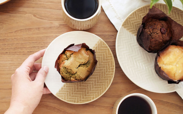 【波佐見焼】AMIME 5寸皿 2点セット【studio wani】 [MB70]