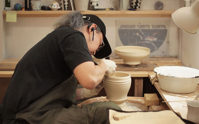 【波佐見焼】AMIME 茶碗 小 2点セット【studio wani】 [MB72]