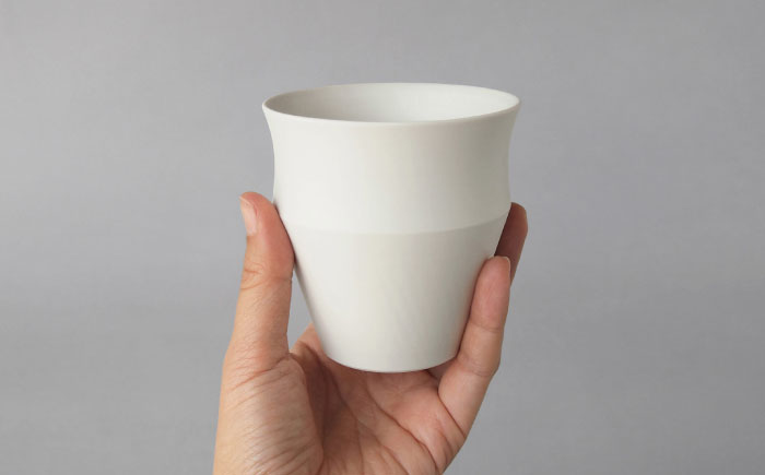 【波佐見焼】KINU カップ 大 5点セット（艶なし）【studio wani】 [MB74]