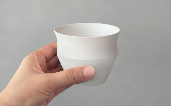 【波佐見焼】KINU カップ 小 5点セット（艶なし）【studio wani】 [MB76]