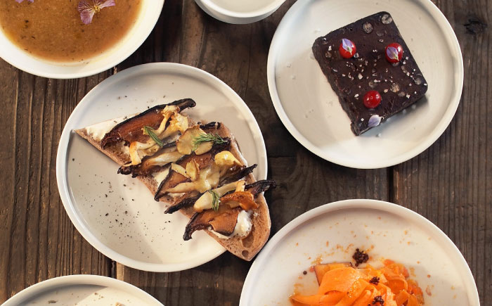 【波佐見焼】KINU 5寸皿 2点セット（艶なし）【studio wani】 [MB78]