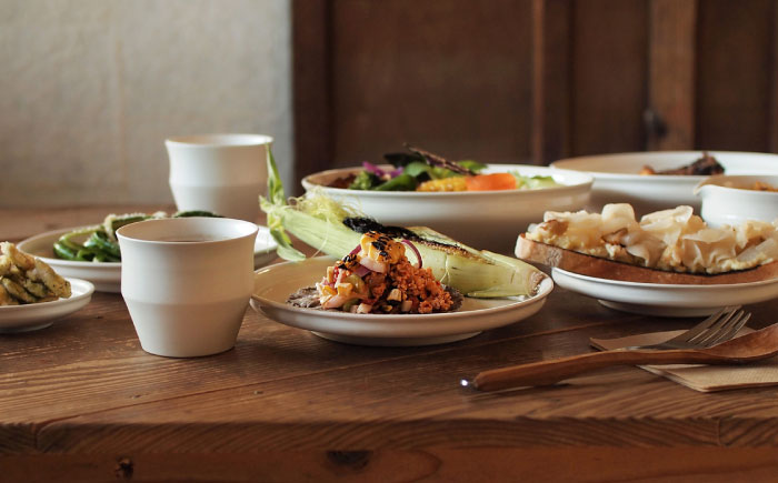 【波佐見焼】KINU 6寸皿 5点セット（艶あり）【studio wani】 [MB83]