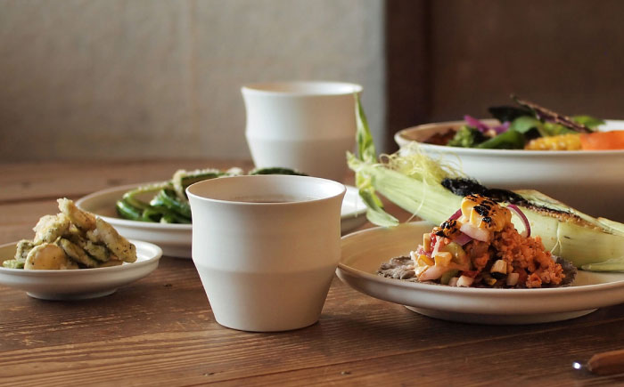 【波佐見焼】KINUシリーズ フルセット 40点（艶なし）【studio wani】 [MB90]