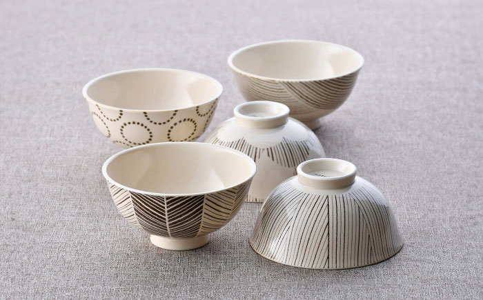 【波佐見焼】プレート・お茶碗 シックカラー 7点セット【浜陶/natural69】 [NB136]