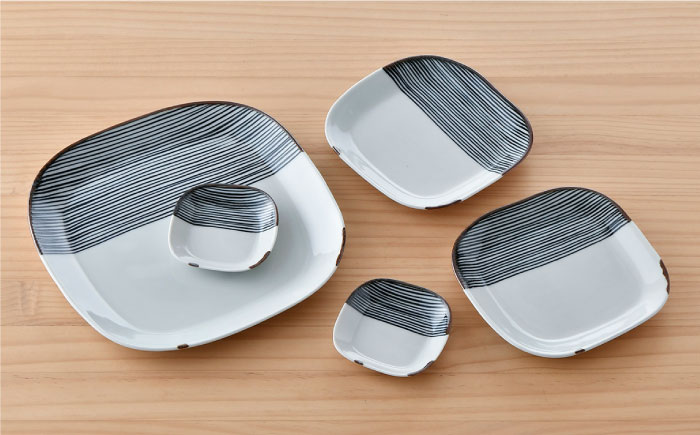 【波佐見焼】オリジナルセットアップ商品 茶碗 プレート カップ【新生和/協立陶器】 [NB87]