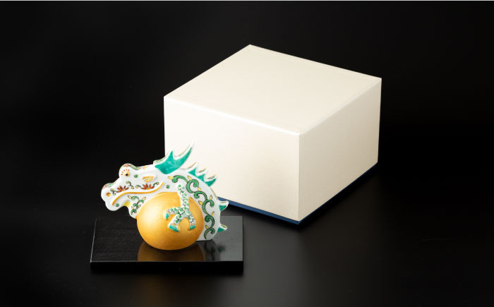 【波佐見焼】干支 龍（大）インテリア 置物【ふきの陶】 [NF09]