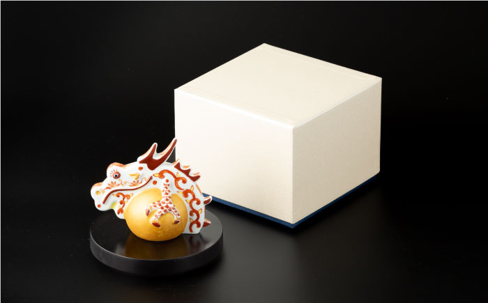 【波佐見焼】干支 龍（小）インテリア 置物【ふきの陶】 [NF10]