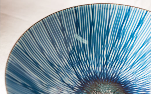 【波佐見焼】古染紋 手描き 多用鉢 ボウル ペアセット【西海陶器】 1 19199 [OA154]