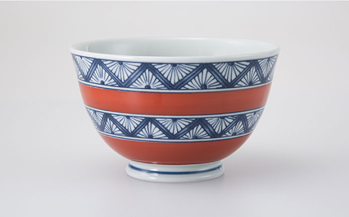 【波佐見焼】染錦文様 お好み丼揃 どんぶり 5点セット【西海陶器】 1 20637 [OA242]