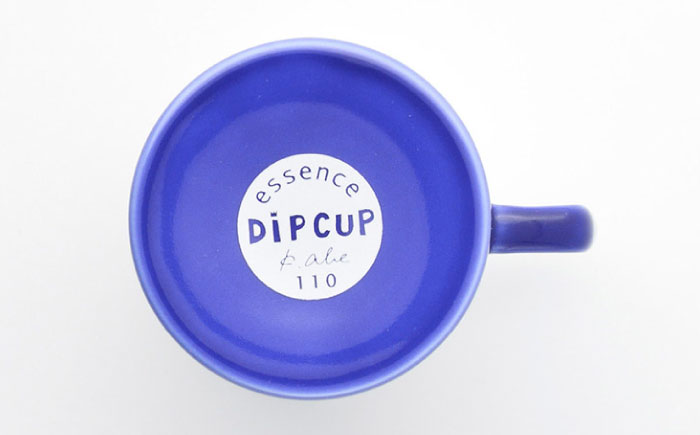 【波佐見焼】【essence】dip mug 〈M〉 ブルー 2点セット マグカップ【西海陶器】 [OA463]
