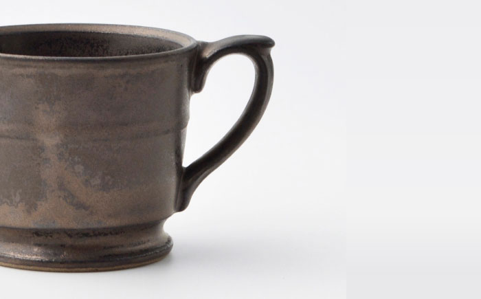 【波佐見焼】 【essence】smith mug マンガンBK 食器 マグ【西海陶器】 [OA488]
